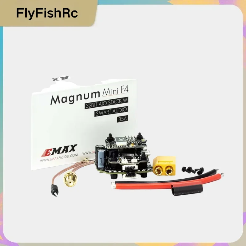 VoltSEMAX Mini Magnum 2 F4 35A Flytower 20x20mm, MPU6000 2-6S BLHeli_32 4in1 ESC+F4 FC OSD VTX Stack For FPV RC Drone