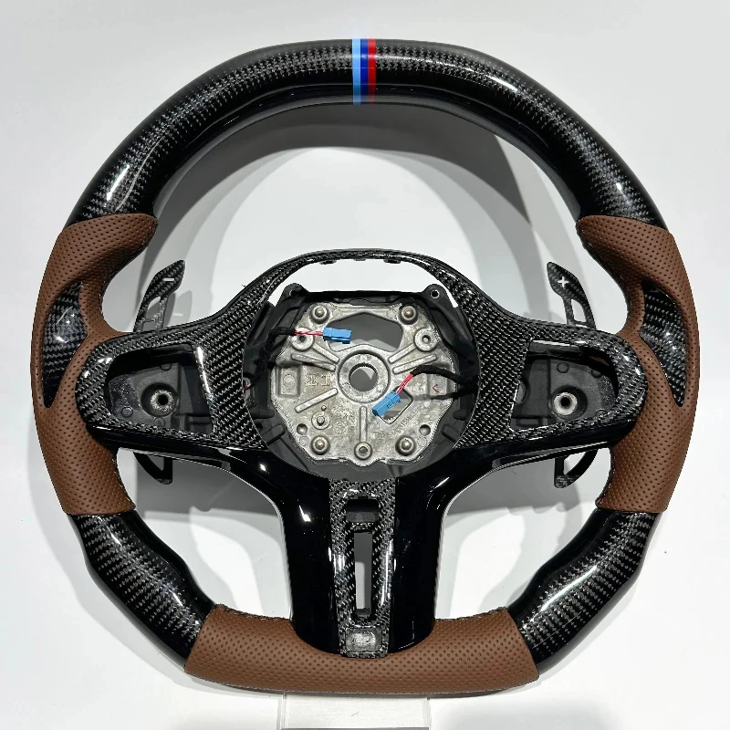 Superior Quality Glossy Carbon Fiber Steering Wheel for  G20