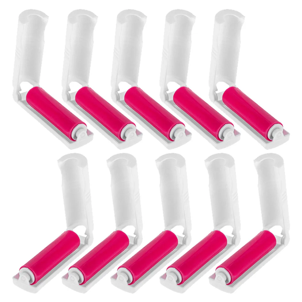 

20pcs Mini Lint Roller Travel Size Pet Hair Remover Tool Reusable Washable Extra Sticky Furniture Cleaner For Clothes