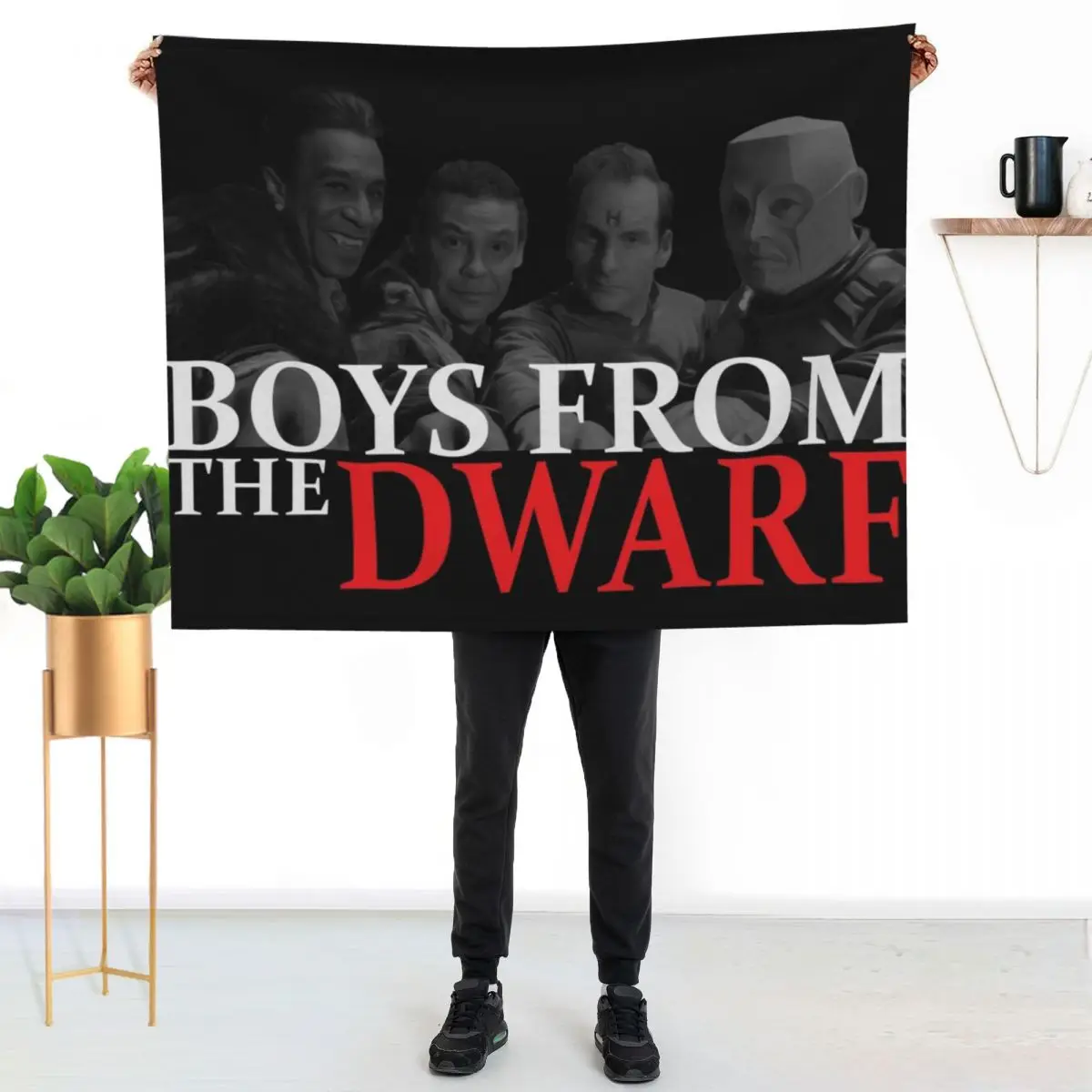 BOYS FROM THE DWARF Throw Blanket Luxury Softest warm for winter decorative sofa bed Furry Blankets