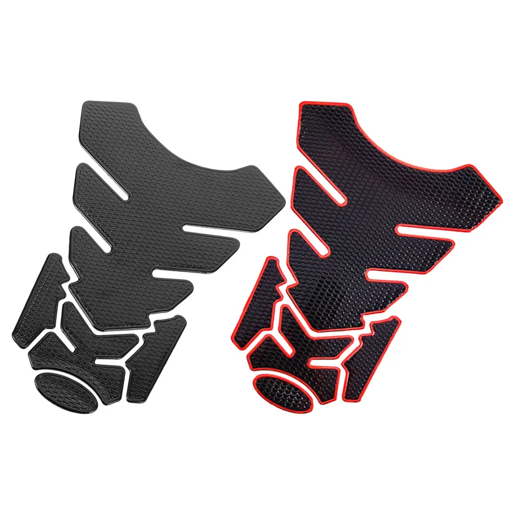 

2pcs Motorcycle Stickers Carbon Fiber Tank Decals Durable 3d Gas Protectors Oil Covers Fuel Decor Side Enhancements motorcycle
