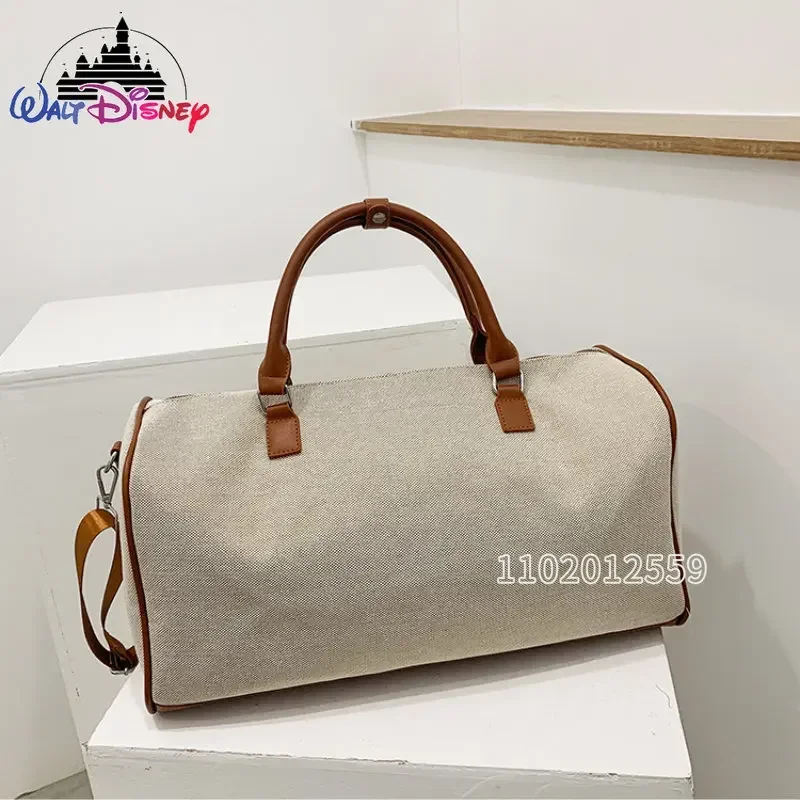 Disney Mickey New Women's Travel Bag Luxury Brand Travel Handbag Large Capacity Fashion Leisure Boarding Bag Fitness Bag