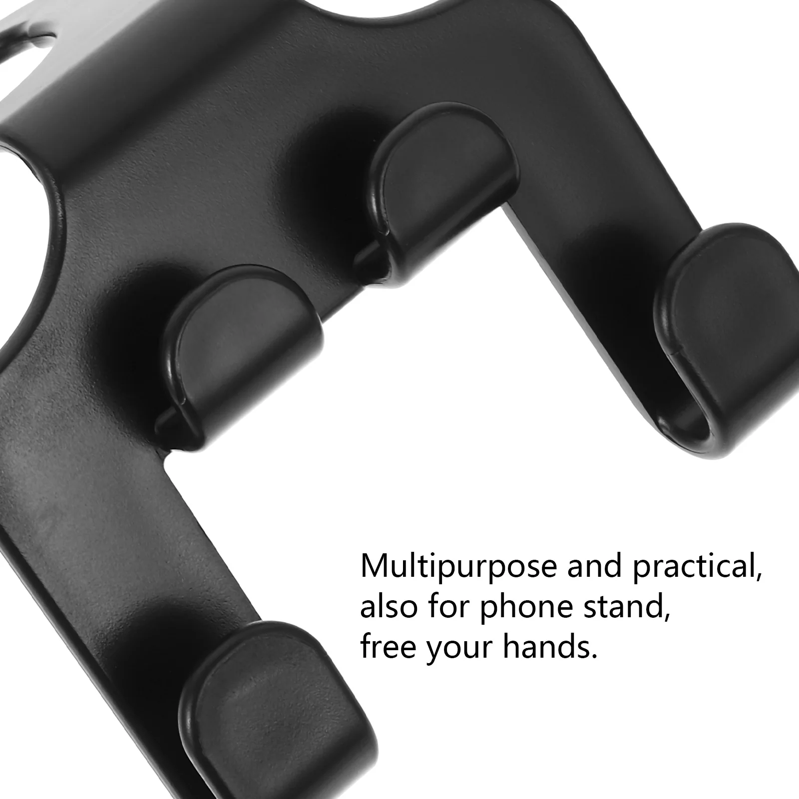 

2 pcs Car Headrest Hooks for Bags Purse Multi Function Storage Cell Phone Hook Rear Seat Back Vehicle Accessories