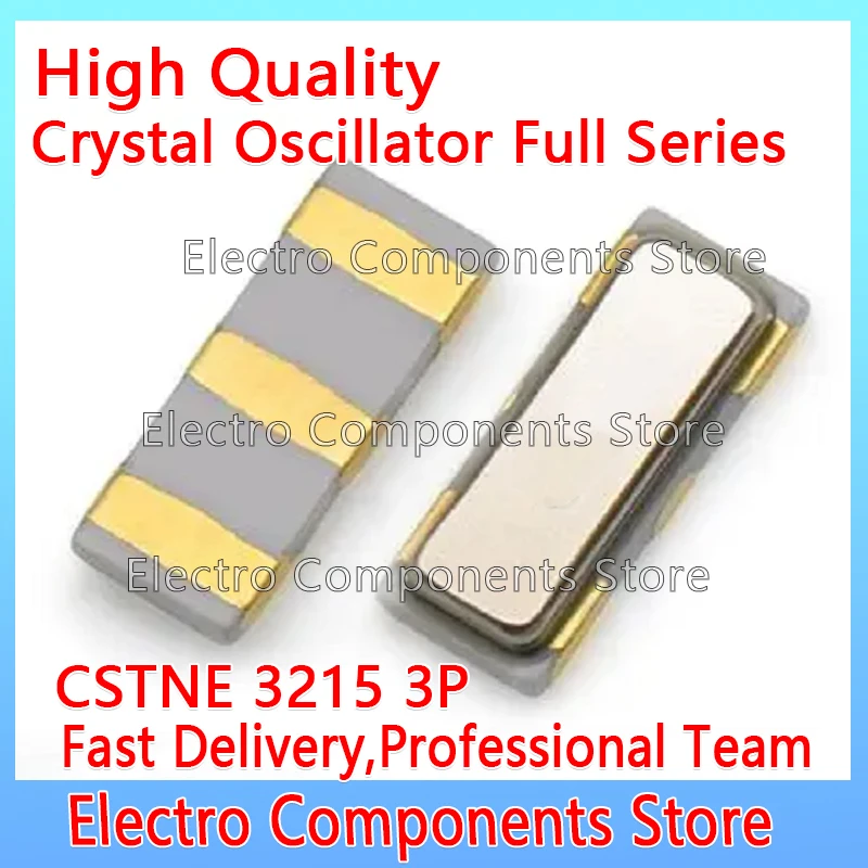 5PCS 3215 3P CSTNE8M 8MHz 10pF 33pF CSTNE10M 10MHz CSTNE12M 12MHz CSTNE16M 16MHz CSTNE20M 20MHz 15pF RESONATOR CER SMD CSTNE
