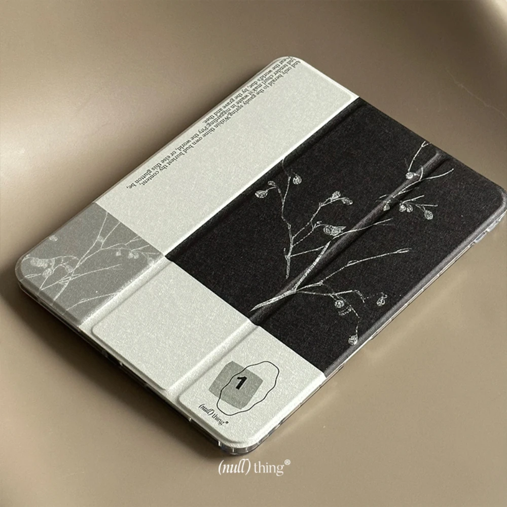 Simple and elegant tri-fold TABLET CASE FOR iPad pro10/11-In2020/6th/7th /8th /Air 3rd/Air 4th/9thGen/Air5thGen2022/Air 11
