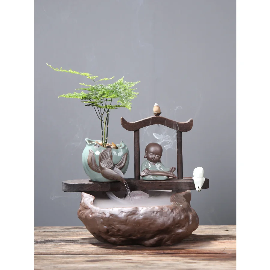 

Back Flow Incense Holder Stand In Metal Flower Personalized Religious Incense Holder Circle Aesthetic Animal Fogareiro Zen