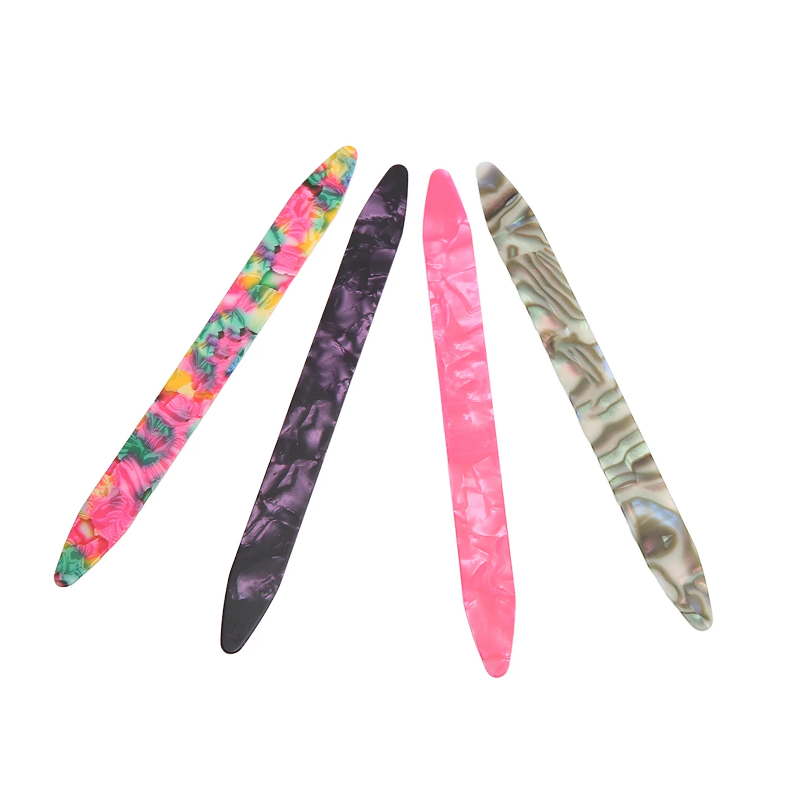 10 قطعة 0.71 مللي متر عود يختار السليلويد مرنة الريشة استبدال ل أداة نتفها السليلويد يختار استبدال المرنة #6