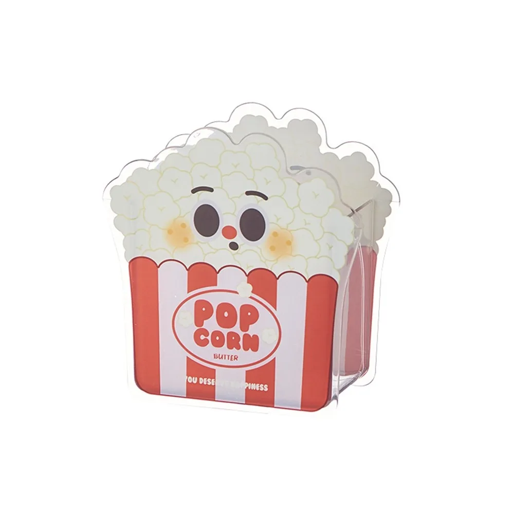 

New Plastic Pen Holder Dustproof No punching Desktop Storage Box Cartoon Cute Storage Bucket Home Office