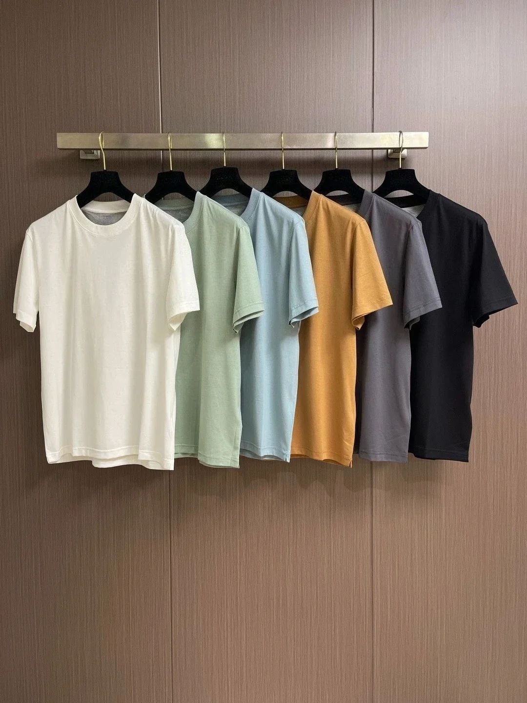 BC new chest embroidery multi-color casual round neck short-sleeved T-shirt