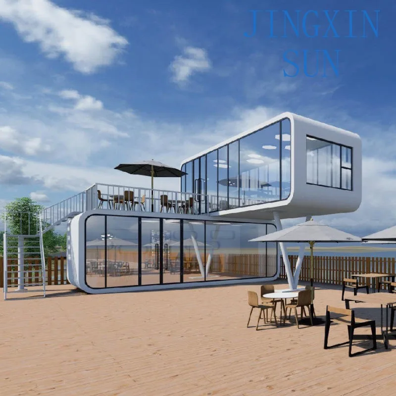 Modern capsule mini house small house home office and workshop apple cottage