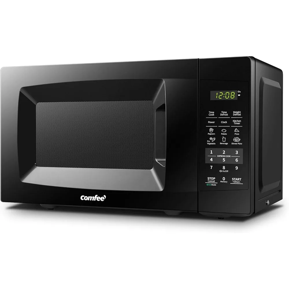 

EM720CPL-PMB Countertop Microwave Oven with Sound On/Off, ECO Mode and Easy One-Touch Buttons, 0.7 Cu F