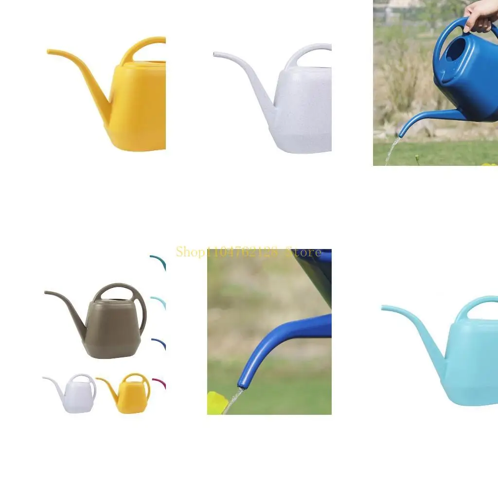 4L Plastic Watering Can Garden Watering Can Watering Flower Watering Can Replacement for Plant Indoor Outdoor Use best sale