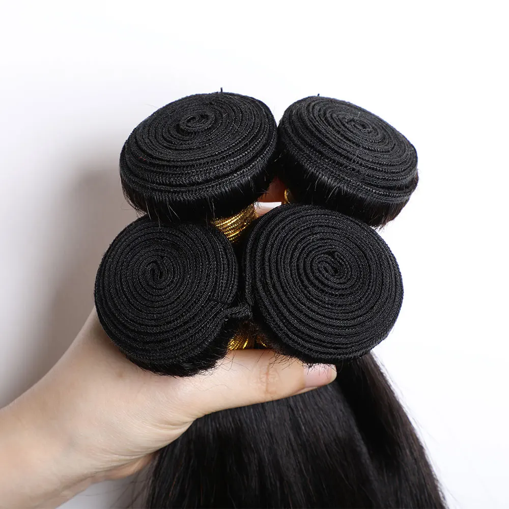 Megeen-ブラジルのストレートヘアエクステンション,レミー織り,100% から長さ,黒1b,12a,95から100グラム,4つのバッチで提供