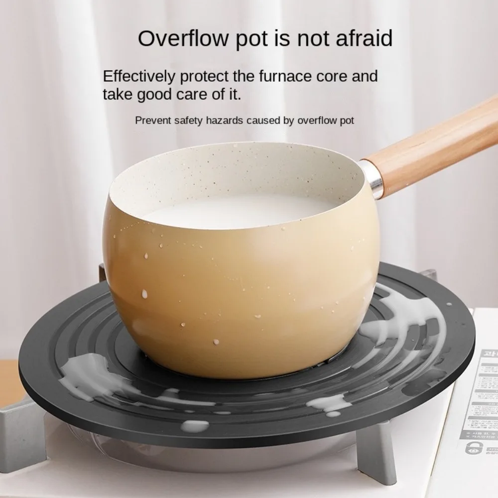 Durable Aluminum Alloy Heat Insulation Board Removable Thickened Heat Diffuser Plate Non-slip Heat Conduction Plate Cooktop
