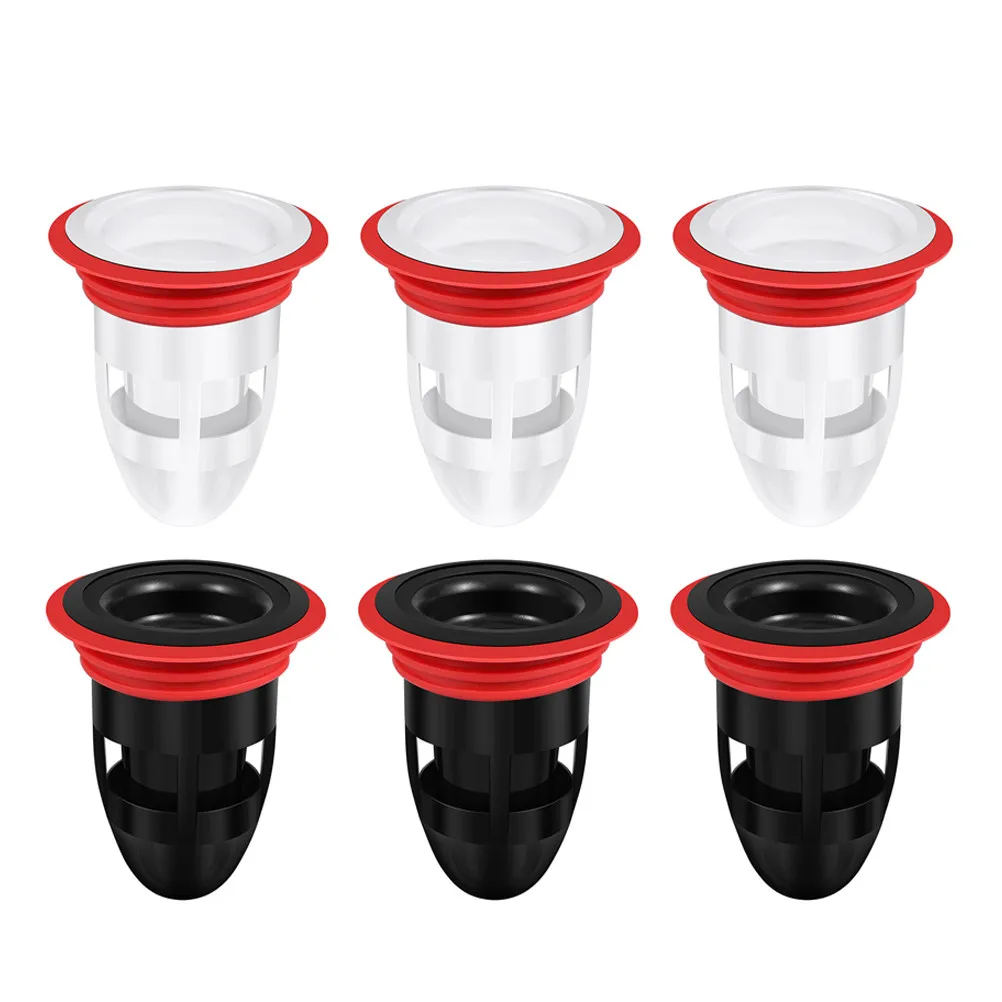 Floor Drain Odor Preventer Silicone Backflow Stopper Valve Insert for Kitchen Bathroom Drain