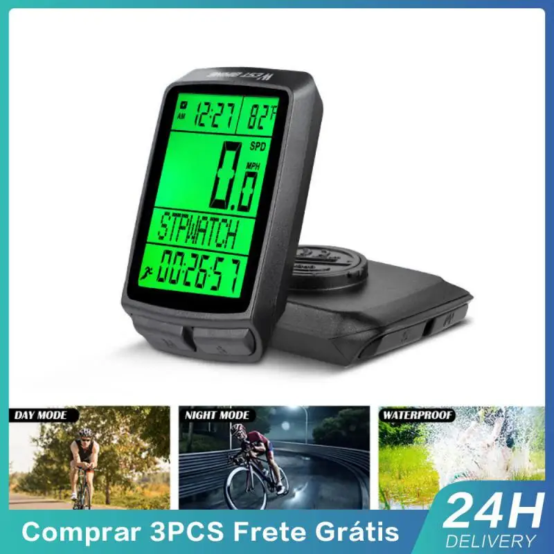 Five Languages Computer Mountain Bike Road Bike Wireless Code Meter Multi-function Interface Waterproof Tachometer Ridin