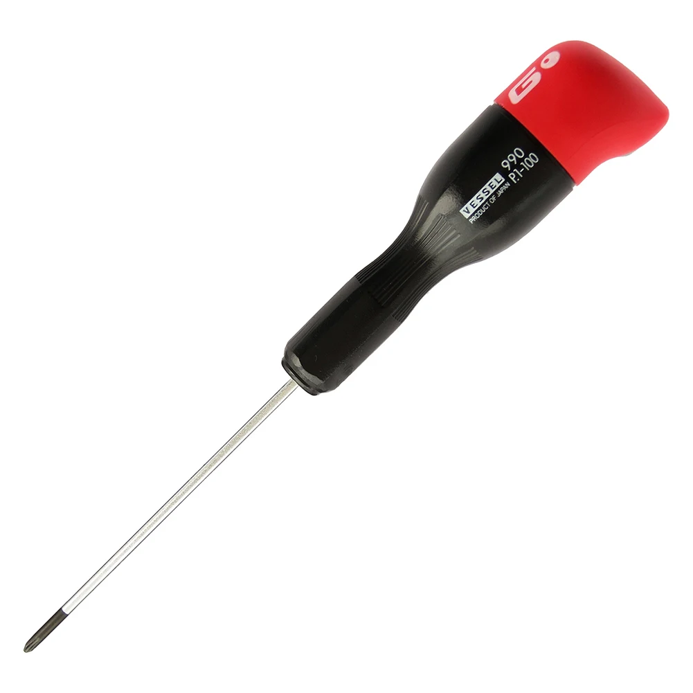 Japan Vessel No.990 G-grip Screwdriver for Ultra Precision and Small Screws