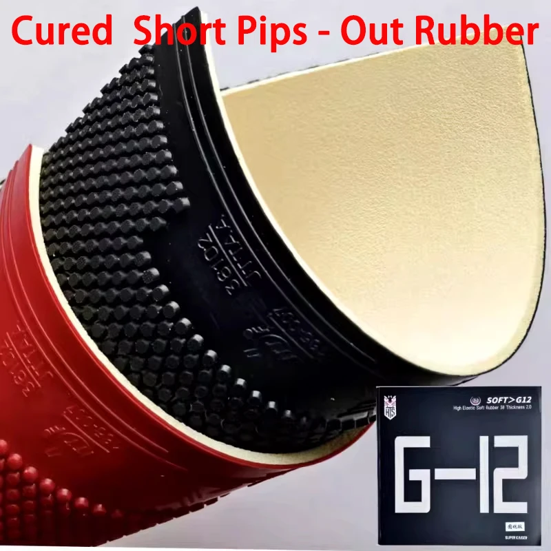 

Curing Table Tennis Rubber Sheet Super Kaiser Short Pips-out Rubber Anti-Arc Ping Pong Racket Rubbers Attack Sinking Cake Sponge