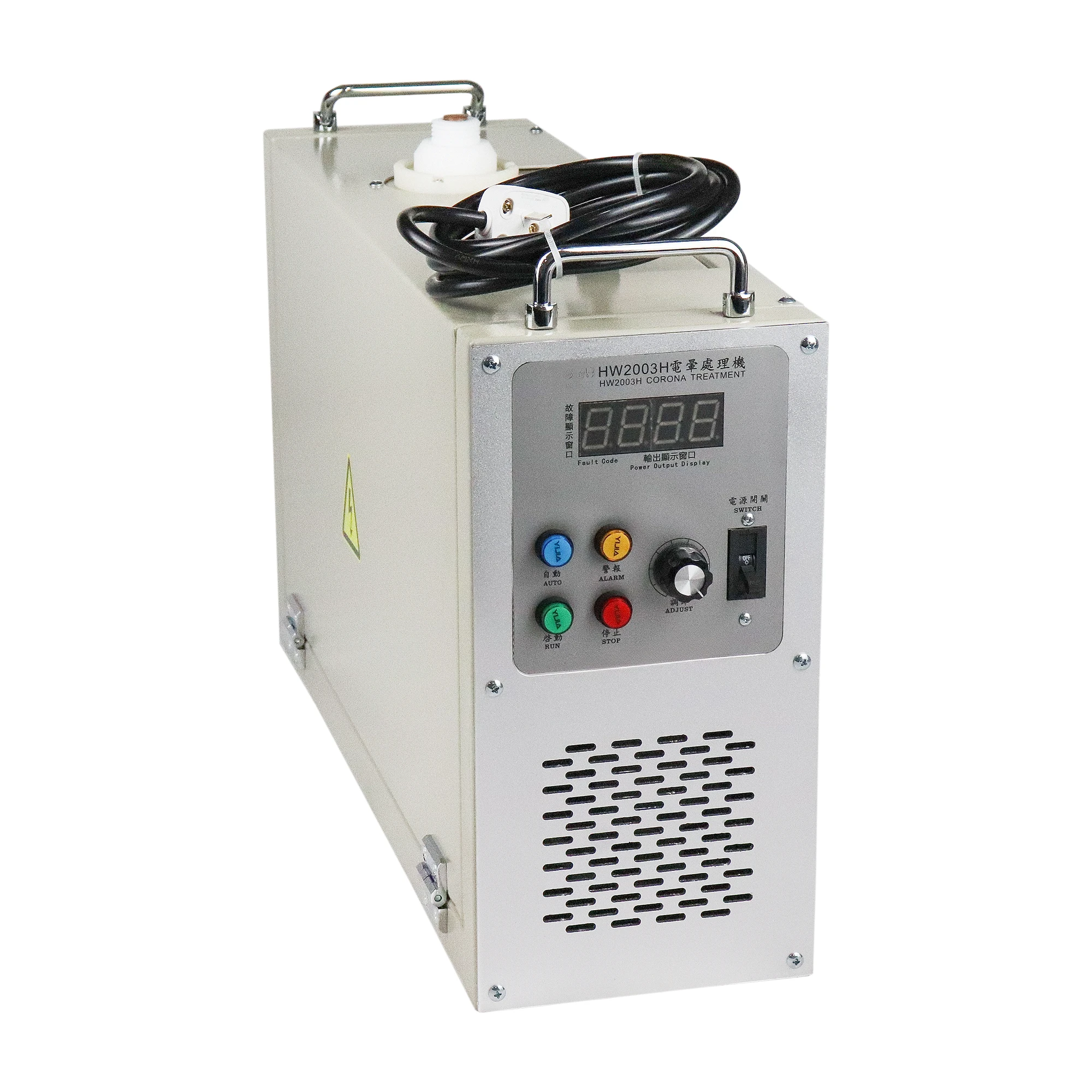 2KW High Speed Surface Corona Treatment Equipment for Plastic Film Blowing Machine Corona Treater Dry Transformer