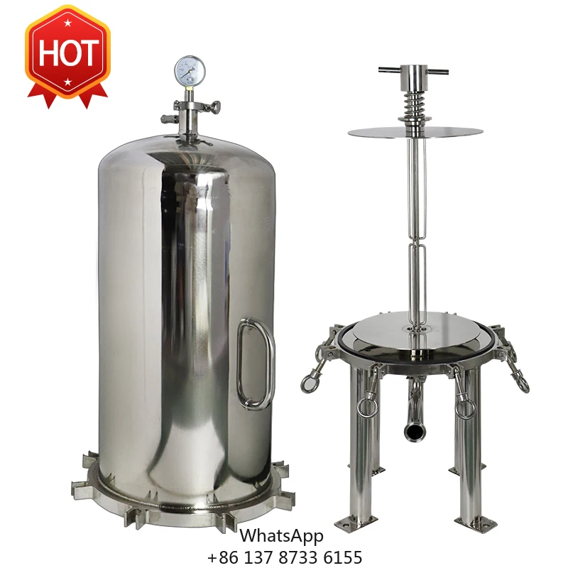 Stainless Steel Lenticular Filter For Winery And Brewery