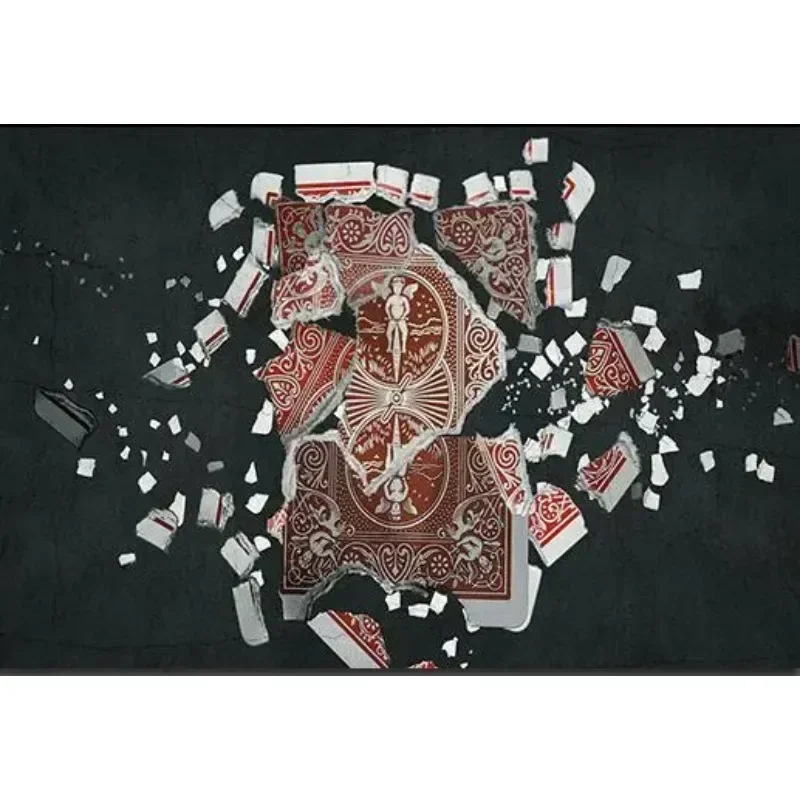 การฟื้นฟูโดยเบลค วอกท์(การ์ดกิมมิก 8 ชิ้น)โป๊กเกอร์เด็คเมจิกสำหรับนักมายากลมืออาชีพภาพลวงตาตลกเทคนิคมายากลสตรีท