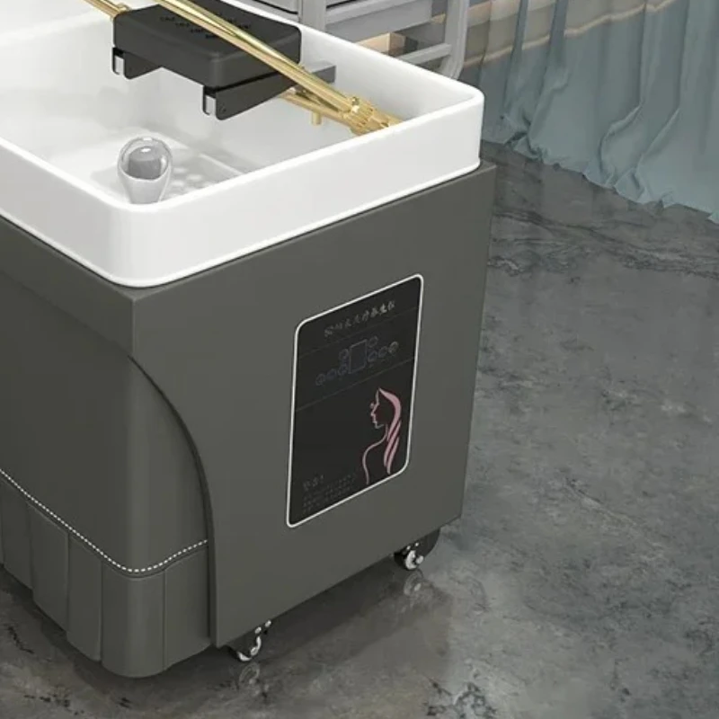 كرسي شامبو لتدليك السرير من Headspa، حوض تصفيف الشعر الاحترافي، سبا، بورسلين باربيرو أطفال، باركيخرجسينكي كريليك #3