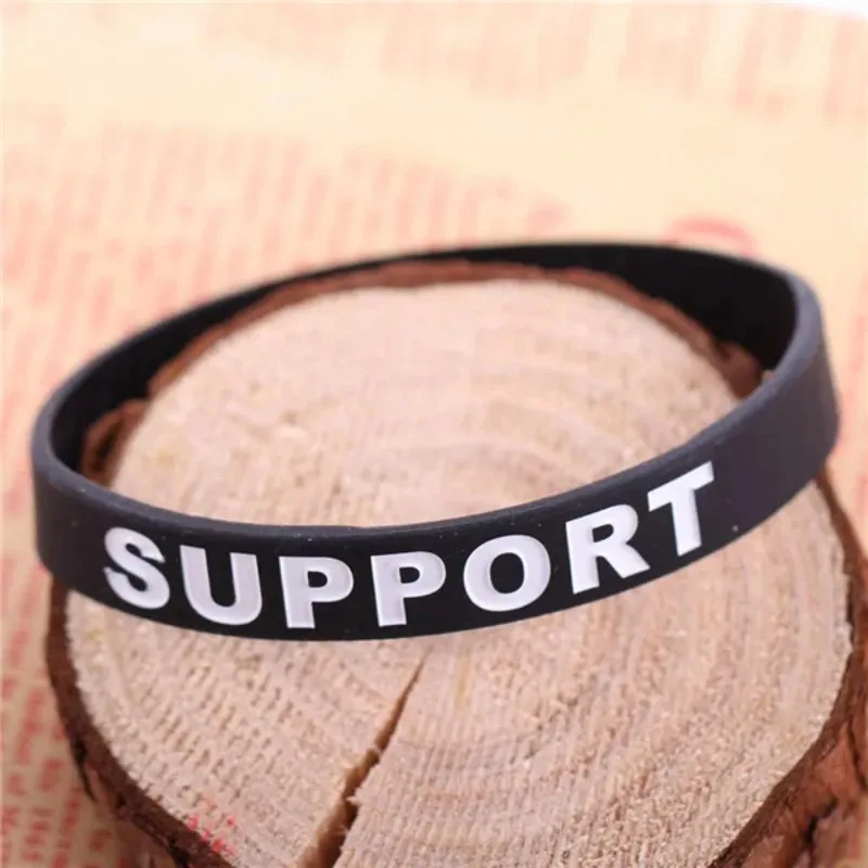 10 pcs/lot DOTA 2 wristband Dota2 OFFLANE SUPPORT SOLO CARRY GANK printed band Game heroes Jewelry