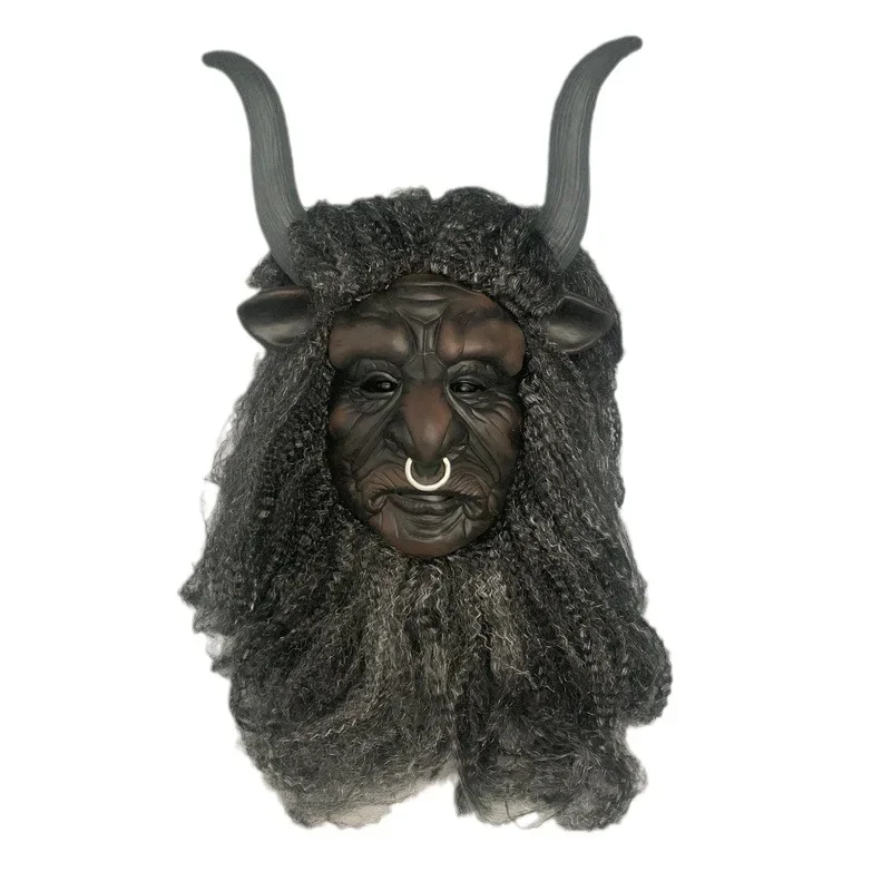 

2024 Million Holy Festival Hot Sale Talk Westward Journey Bull Demon King Mask Funny Cos Hood