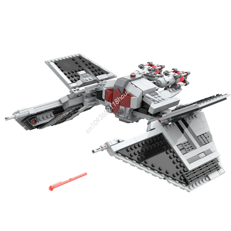 

682 шт. MOC SupremacyClass Starfighter Star Battle Модель Строительные блоки Образование Сборка Кирпич Модульные игрушки Рождественские подарки