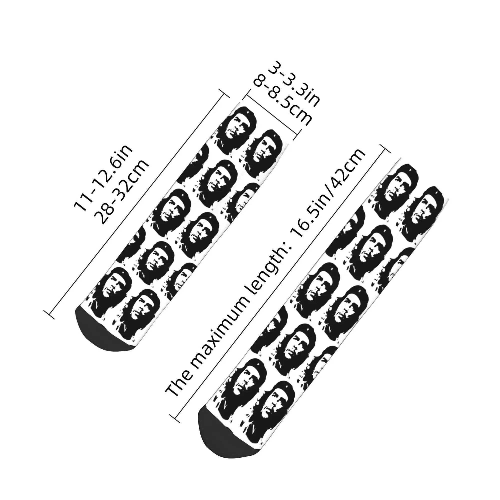 チェ・ゲバラ靴下原宿スーパーソフトストッキングオールシーズン靴下アクセサリー男性用女性用クリスマスギフト