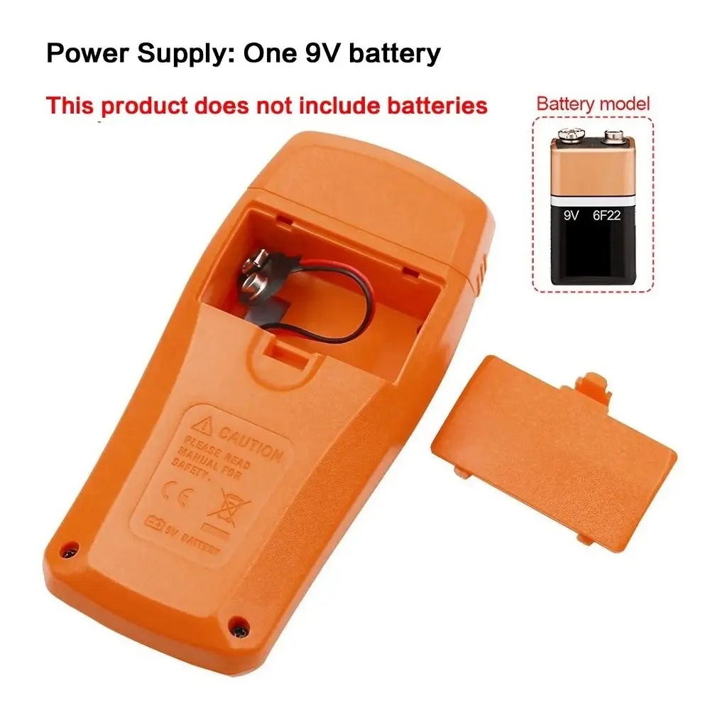 

4 Measurement Modes Wood Moisture Tester 0-99.9% Accurate Wall Moisture Detector Two Pins LCD Display Timber Damp Hygrometer