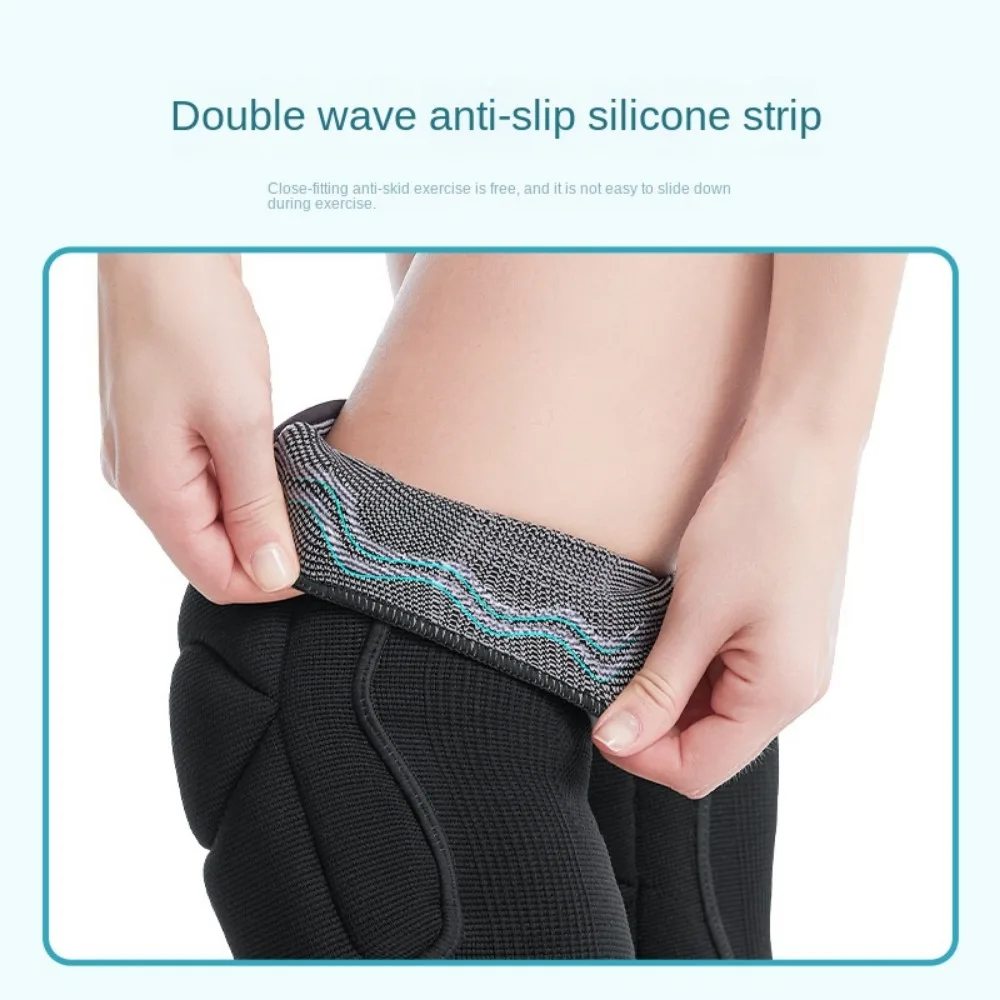 

Protective Breathable Workout Training Thickened Sponge Knee Brace Sports Knee Pads Elastic Knees Protector Support for Dancing