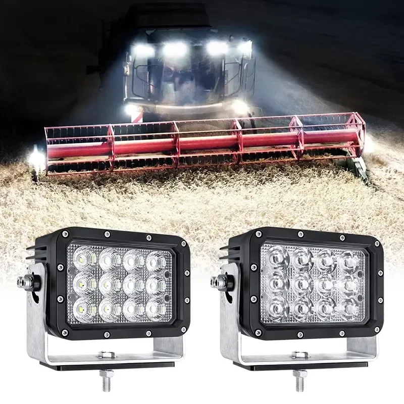 9inch Ip68/ip6k9k Mining Super Power Headlamp Heawy Auxiliary Spot/flood Lamps High Lumen square Outdoor Led Working