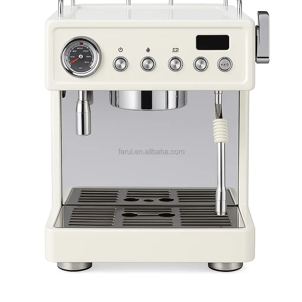 Commercial Espresso Coffee Machine Dual Boiler PID Temperature Control 58mm Portafilter