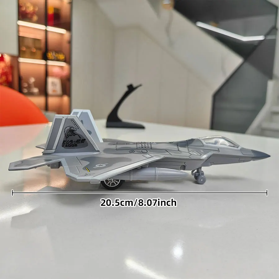 โจมตีนักสู้-โลหะสีเทาหล่อเครื่องบินทหารของเล่นรุ่นเหมาะสําหรับของขวัญวันวาเลนไทน์,ของขวัญวันเกิด