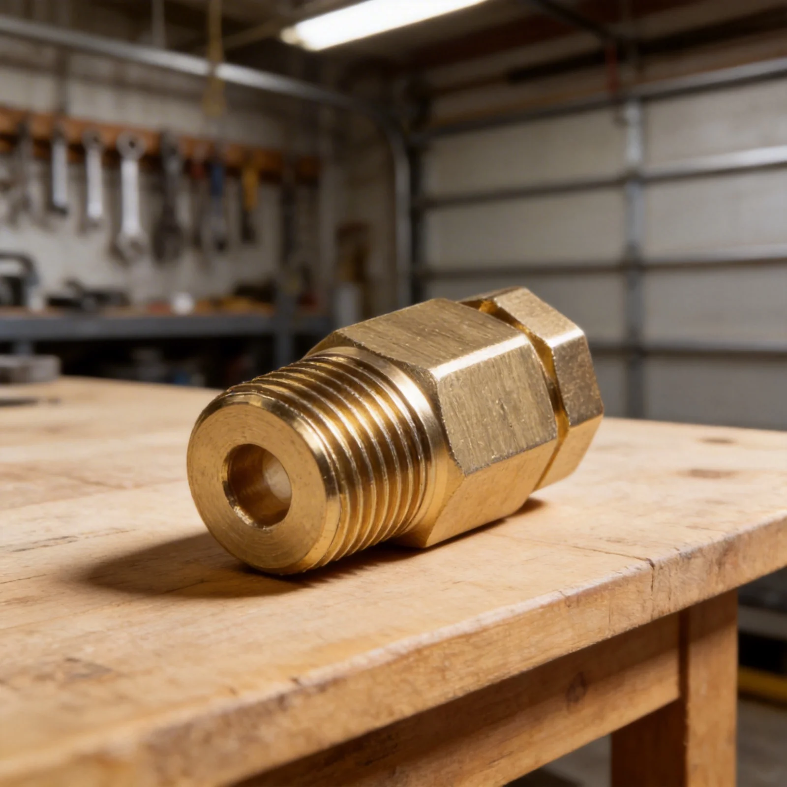 12 Count Brass Compression Fittings for 4mm Outer Diameter Tubing and Standard 1/8 For BSP Male Thread Interface