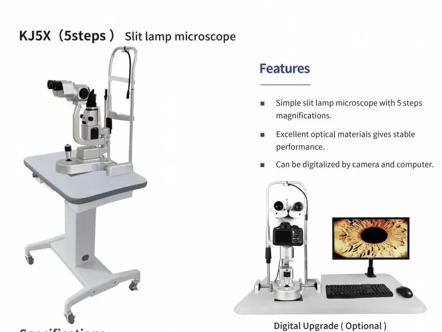 WDO 2024 wholesale price CHINA NEW Lens Machine Slit Lamp Microscope optical instrument for eye clinic