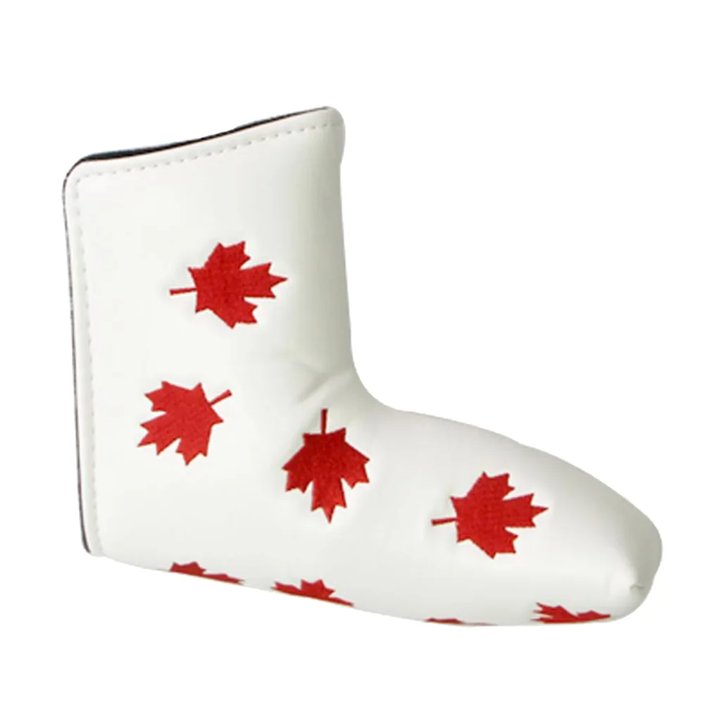 Couvre-tête de Putter en cuir PU, Protection de Golf, bottes à manches, accessoire de couverture de Club de Golf, équipement de golfeur, cadeau pour les golfeurs