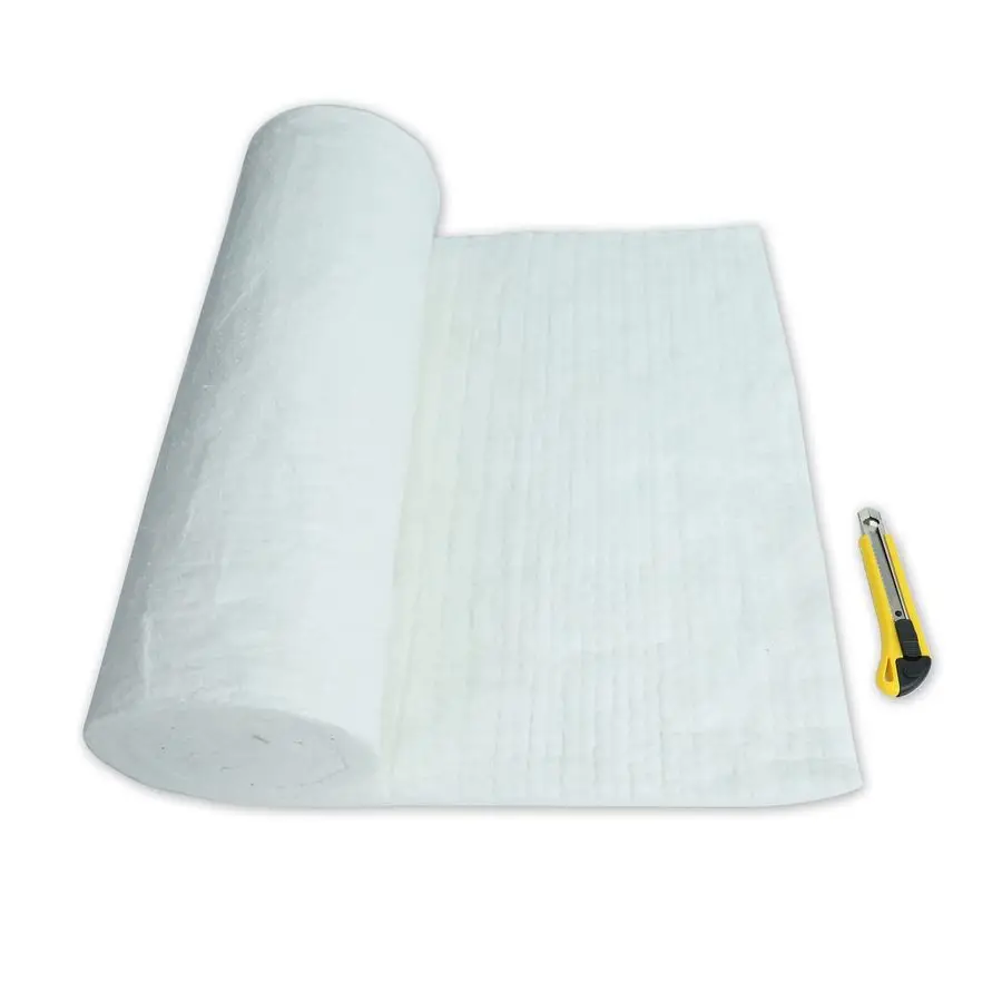 

Огнестойкое изоляционное одеяло из керамического волокна, подходит для печи, ковки, печи и печи.