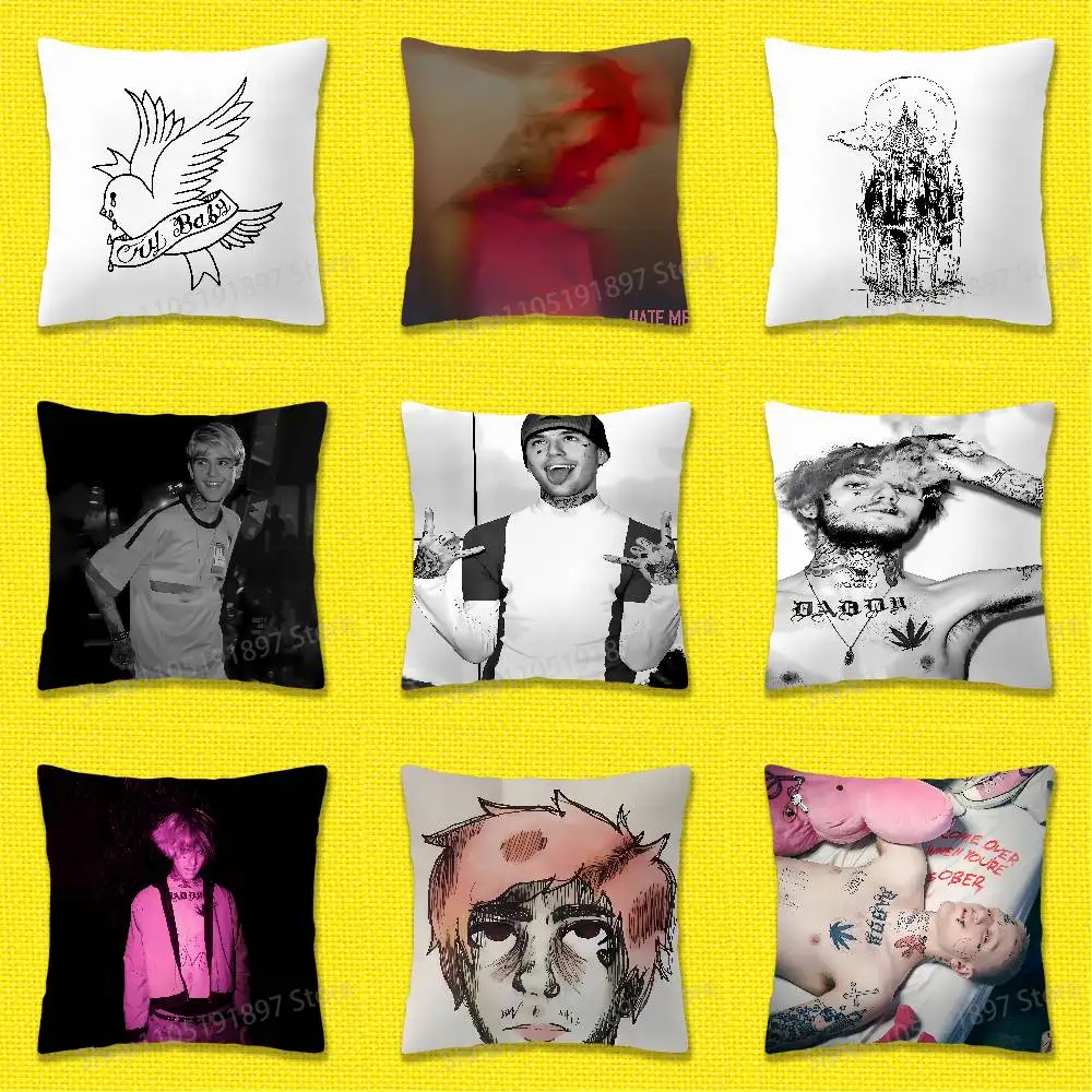 

L-Lil P-Peep Crybaby Hellboy Castles Throw Pillow Case For 45x45cm 40x40cm 30x30cm 50x50cm 55x55cm Square Home Pillowcase Case