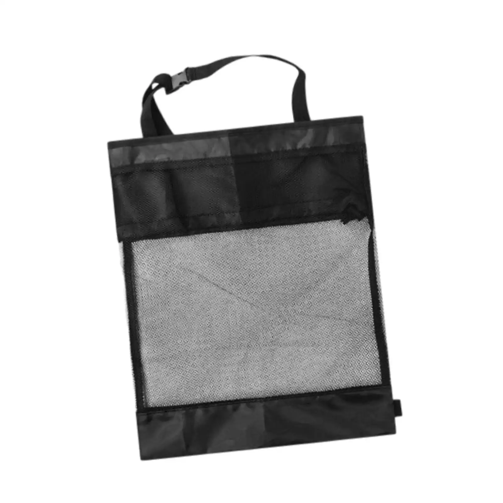 

Golf Cart Trolley Mesh Storage Bag Easy Attachment Golf Supply for Golf Equipment Sports Adventure