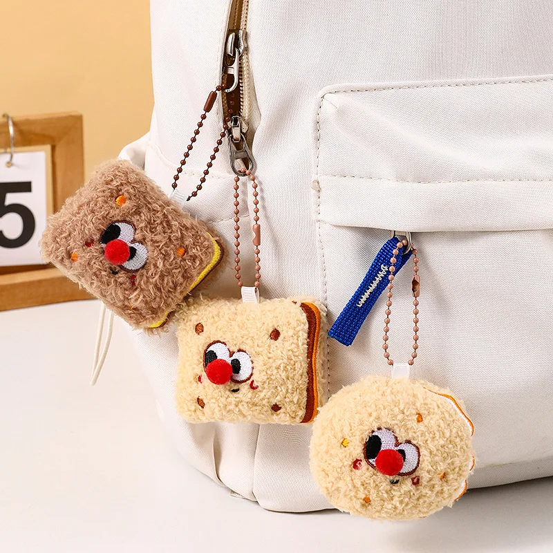 

250 шт., оптовая продажа, пушистое печенье, кулон, аксессуары, цепочка для девочек, милая декоративная сумка, аксессуары