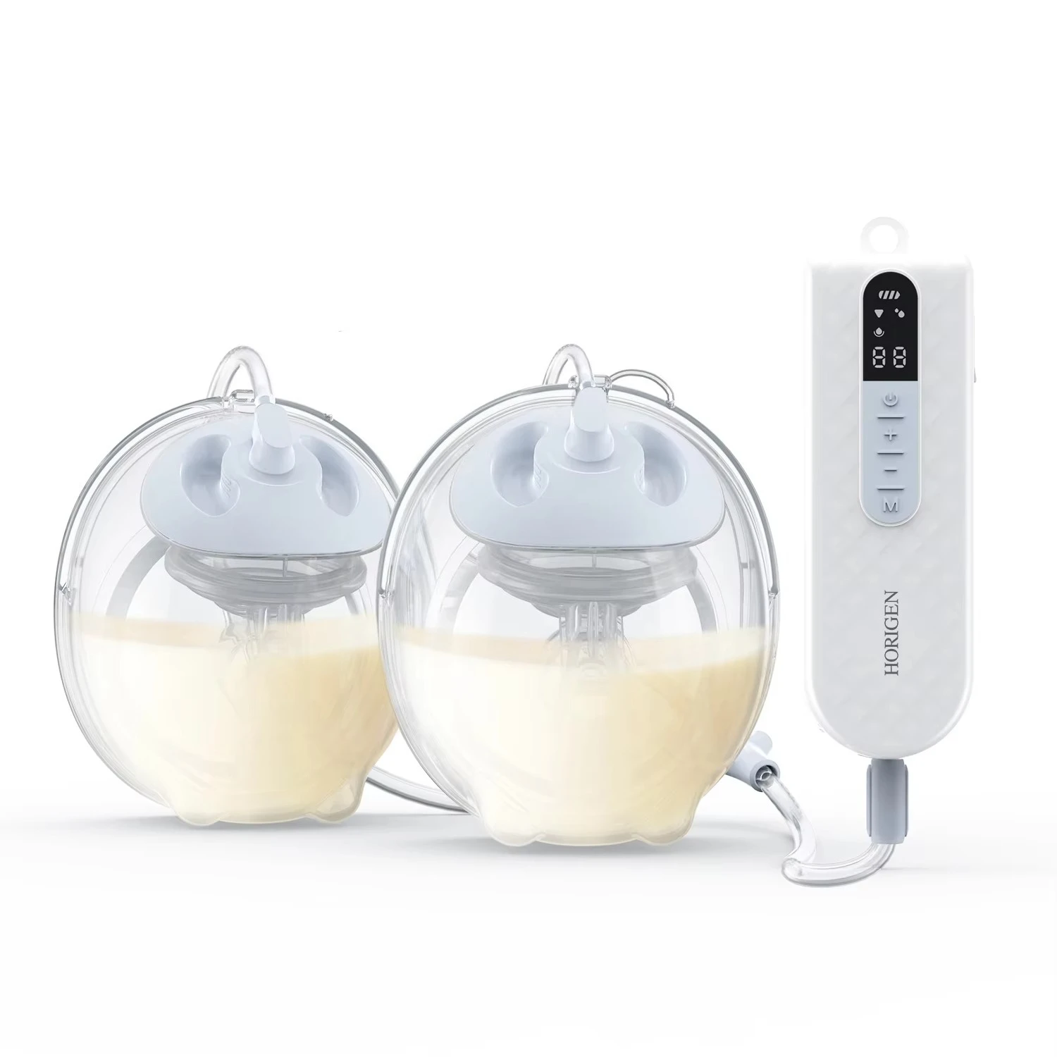 Portable Hands-Free Double-Sealed Flange Hidden Wearable Breastfeeding Pump Electric Dual Breast Pump