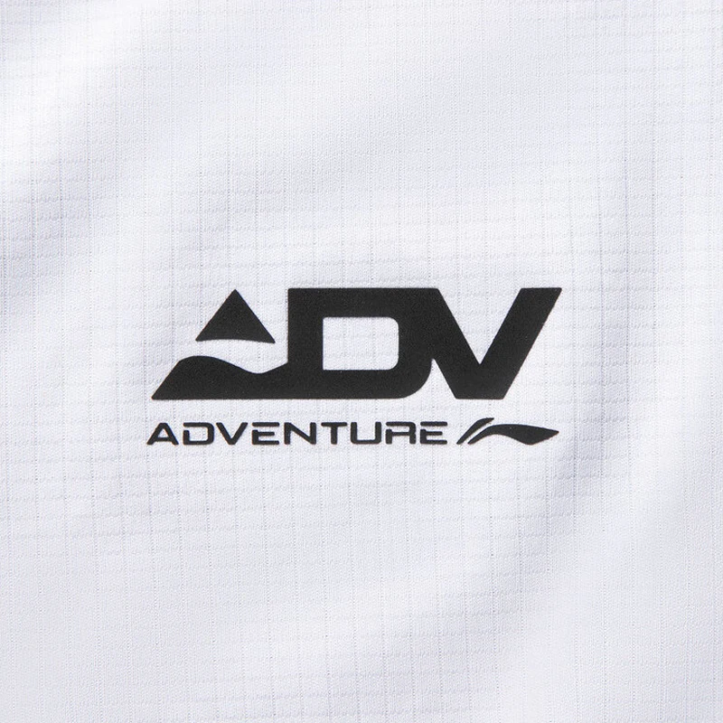 تي شيرت نسائي للجري من Li-Ning بقصة عادية جافة 88% بوليستر 9% صوف 3% إيلاستين ببطانة قابلة للتنفس في الهواء الطلق تي شيرت ATSV094