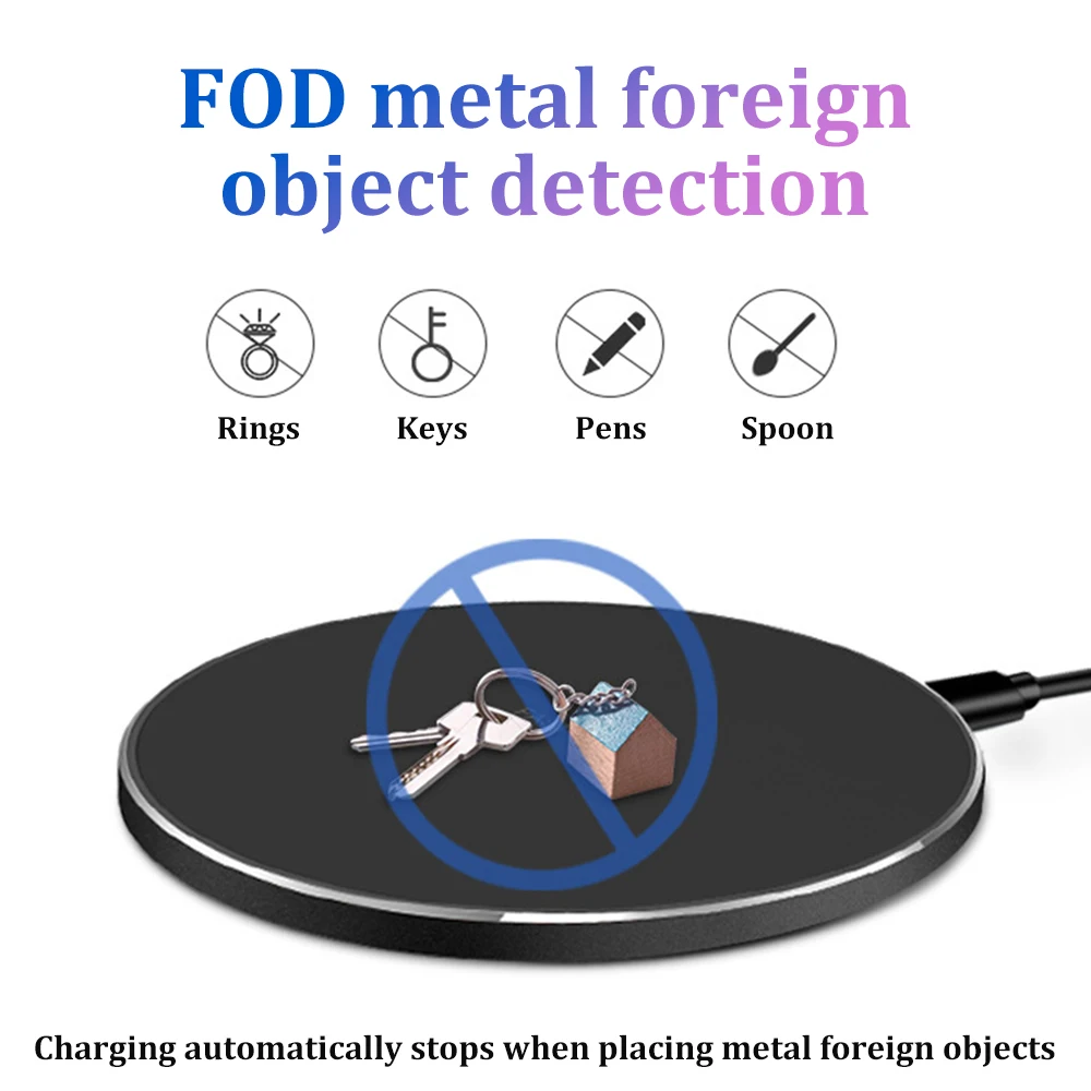 35W Fast Wireless Chargers USB Type-C Wireless Charging Pad For Mobile Phone Aluminum Alloy desktop Quick Charger