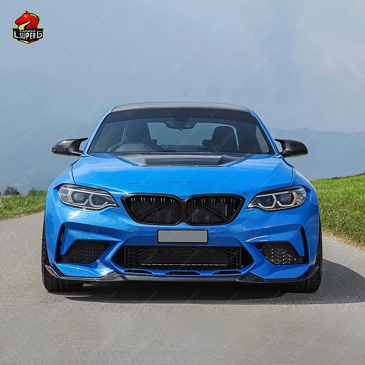 High quality Car Modification For BMW 2 Series F22 F23 Upgrade to M2C Style Full Set Wide Body Kit Car Bumper Side skirts fender