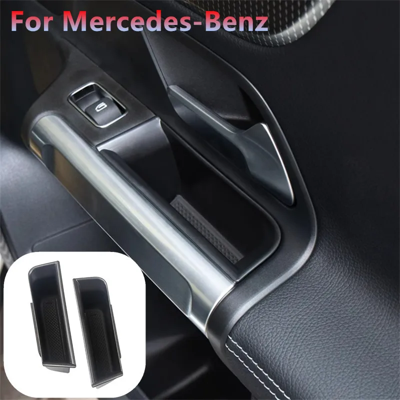 

4pcs Car Armrest Organizer Side armrest storage box For Mercedes-Benz GLB Series 2019 20202021 2022 2023 2024 accessoire voiture