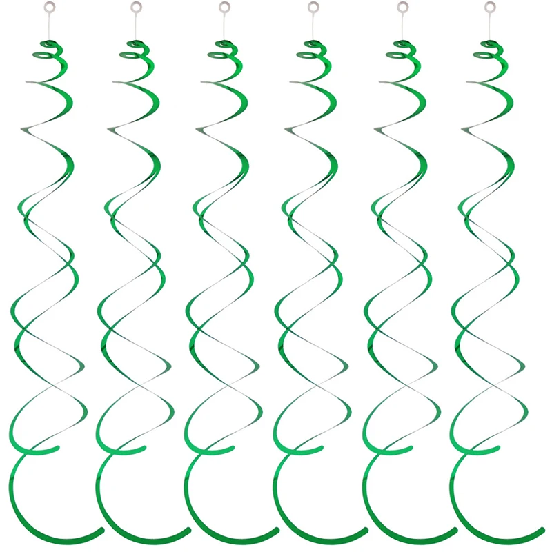6 teile/satz Hängende Swirl Dekorationen Bunte Haushalt DIY Party Liefert Perfekt für Geburtstage Hochzeiten Feiern TMZ – Detail 13