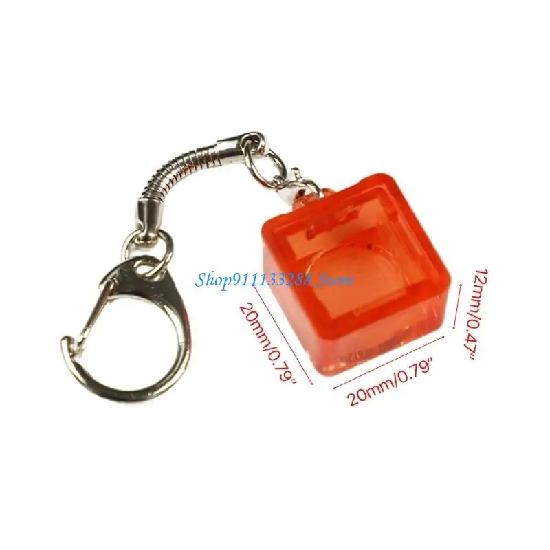 G88D For  Switches Tester Switches Sampler Mechanical Keyboards KeySwitch Testing Tool Translucent Switches Keychain