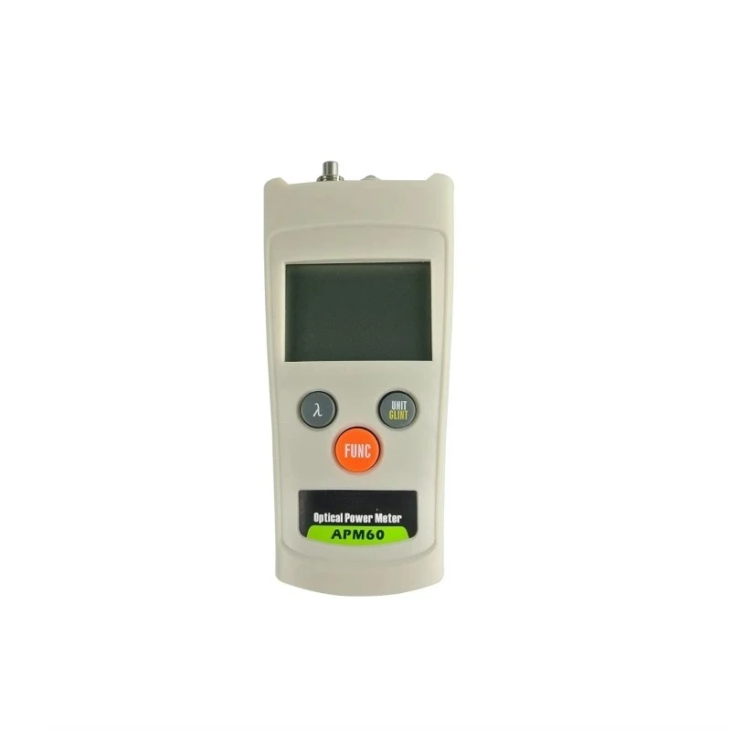 APM60 Mini Handheld OPM Fiber Power Meter 0.01dB Resolution 0.2dB Accuracy 850-1625nm Wavelength For FTTX Testing